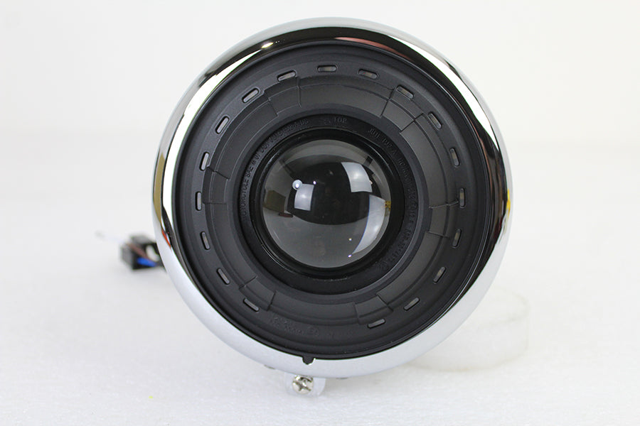 5-1/2 Fish Eye Headlamp Chrome