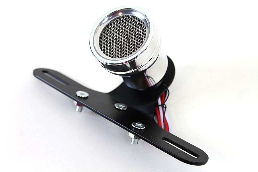 LED Search Light Tail Lamp Assembly Chrome