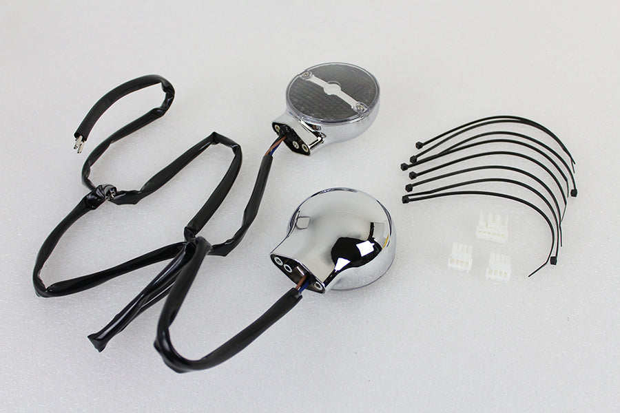 Smoke LED Flat Lens Turn Signal Set
