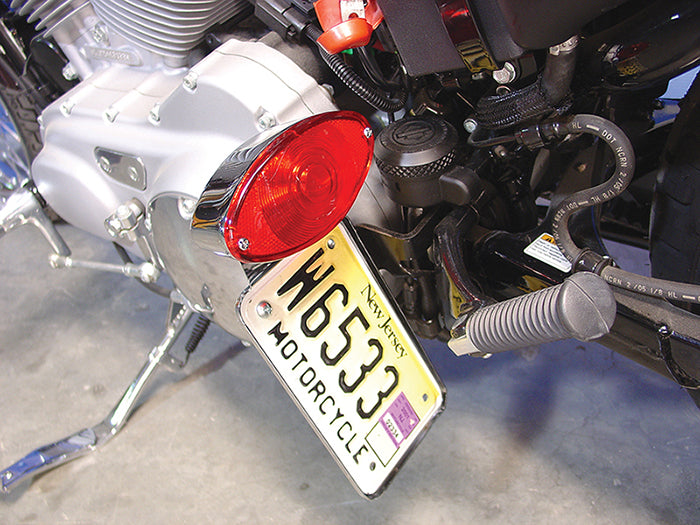 Side Mount Tail Lamp Kit Cateye Style