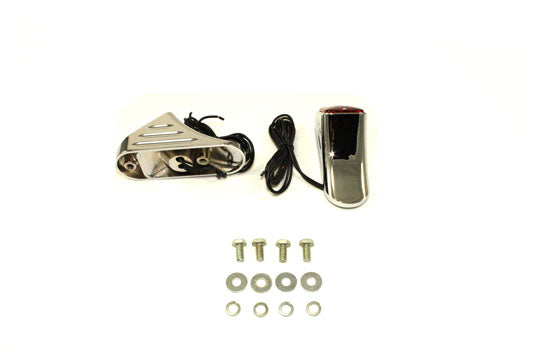 Flush Deco Marker Lamp Set with Red Lens