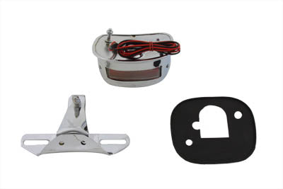 Chrome Tail Lamp and Bracket Kit