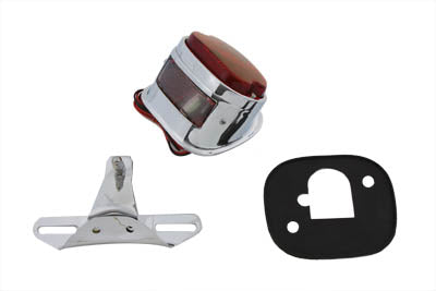 Chrome Tail Lamp and Bracket Kit