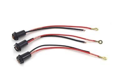 Plastic Indicator Lamp Socket Set