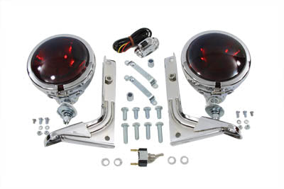 Red Pursuit Spotlamp Kit