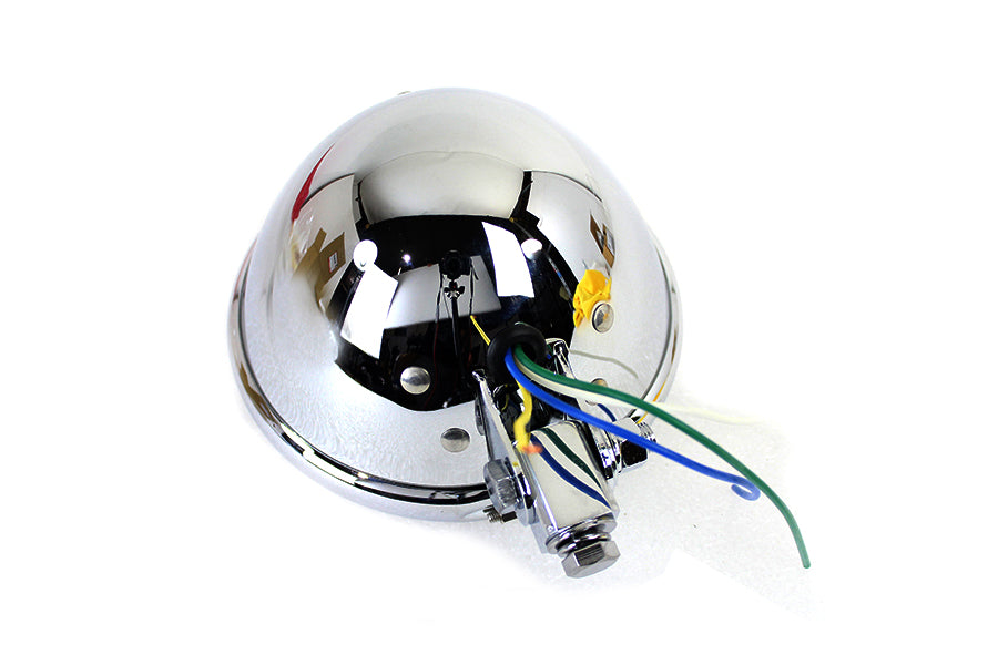 5-3/4 Round Headlamp Faceted Style