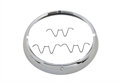 Outer Headlamp Trim Rim Chrome