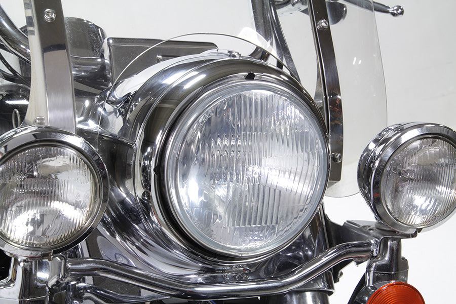 Outer Headlamp Trim Rim Chrome