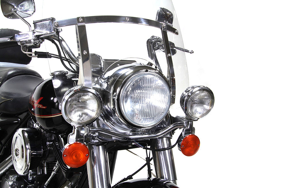 Outer Headlamp Trim Rim Chrome