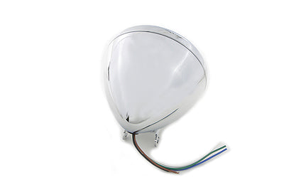 5-3/4 Round Headlamp Assembly Tear Drop Style