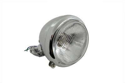 5-3/4 Round Headlamp Tear Drop Style