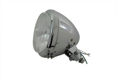 5-3/4 Round Headlamp Tear Drop Style