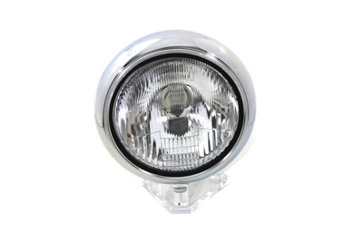 7 Headlamp Assembly H-4 Type Chrome