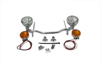 Chrome Spotlamp Kit with Turn Signals