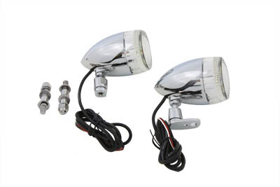Bullet Turn Signal Set with Swivel Mount
