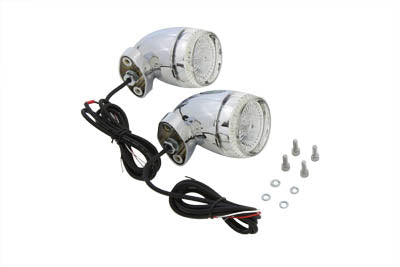 Bullet Turn Signal Set with FL Mount