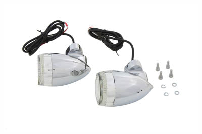 Bullet Turn Signal Set with FL Mount