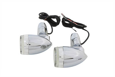 Bullet Turn Signal Set with Stand Off Mount