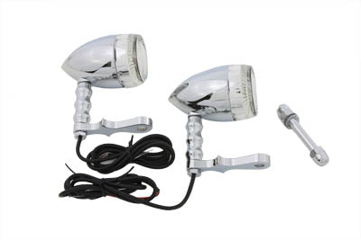 Bullet Turn Signal Set with Headlamp Mount