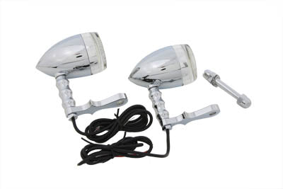 Bullet Turn Signal Set with Headlamp Mount