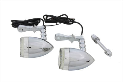 Bullet Turn Signal Set with Headlamp Mount