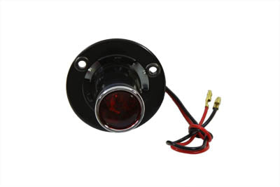 Black 1 Round Tail Lamp