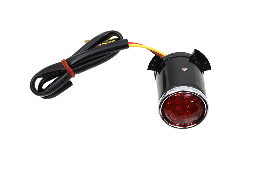 Black 1 Round Tail Lamp