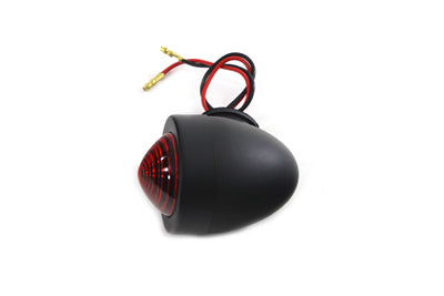 Black Bullet Red Marker Lamp Dual Filament