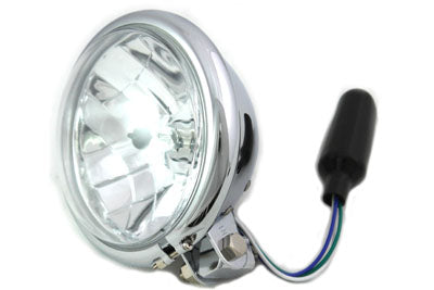 5-3/4 Round Headlamp Chrome