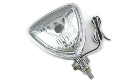 5 Triangle Headlamp Chrome