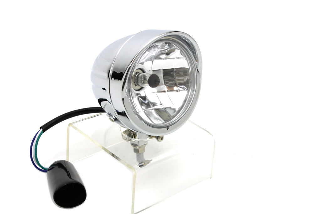 Round Headlamp Chrome