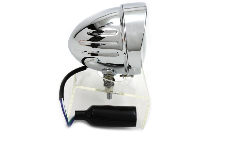 Round Headlamp Chrome