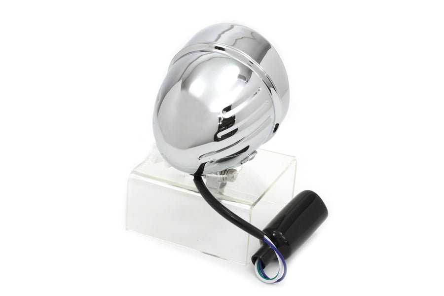 Round Headlamp Chrome