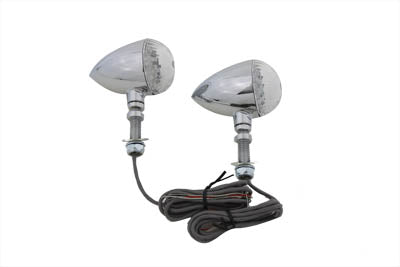 LED Bullet Turn Signal Set with Short Stud