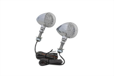 LED Bullet Turn Signal Set with Short Stud