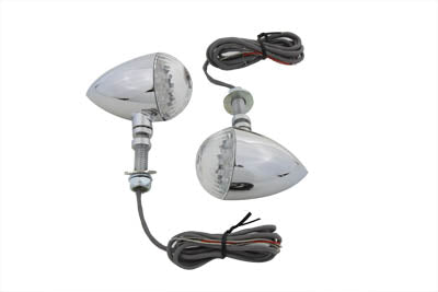 LED Bullet Turn Signal Set with Short Stud