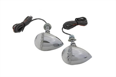 LED Bullet Turn Signal Set with Short Stud