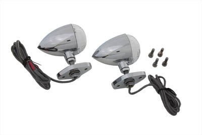 LED Bullet Turn Signal Set with Bracket Mount