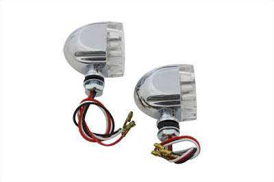 Mini Marker Lamp Set Maltese Style Clear Lens