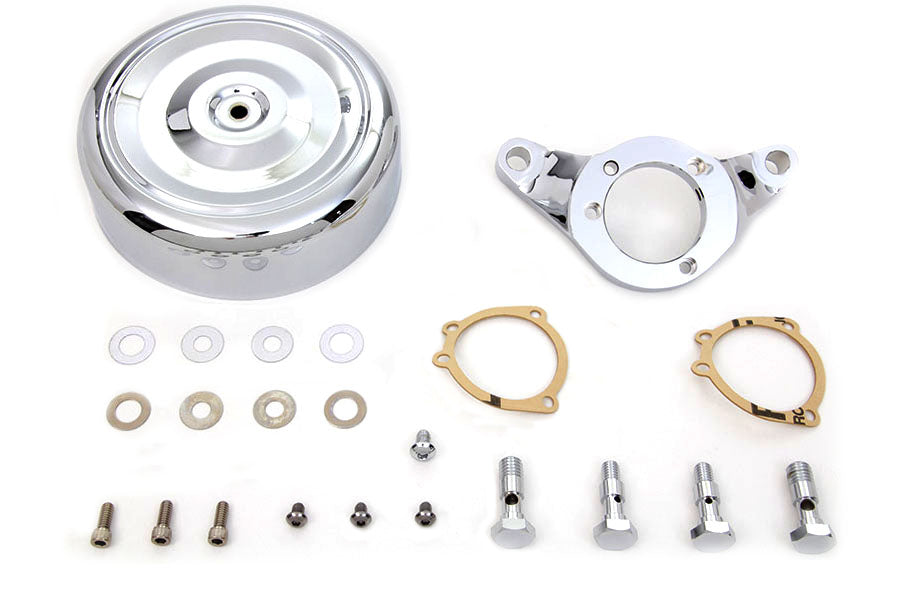 Chrome Wyatt Gatling Air Cleaner Assembly