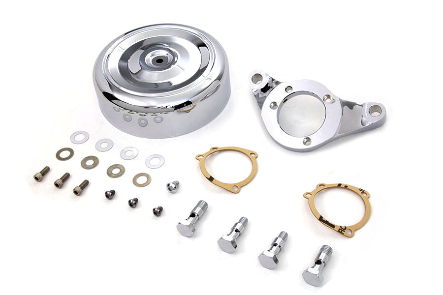 Chrome Wyatt Gatling Air Cleaner Assembly