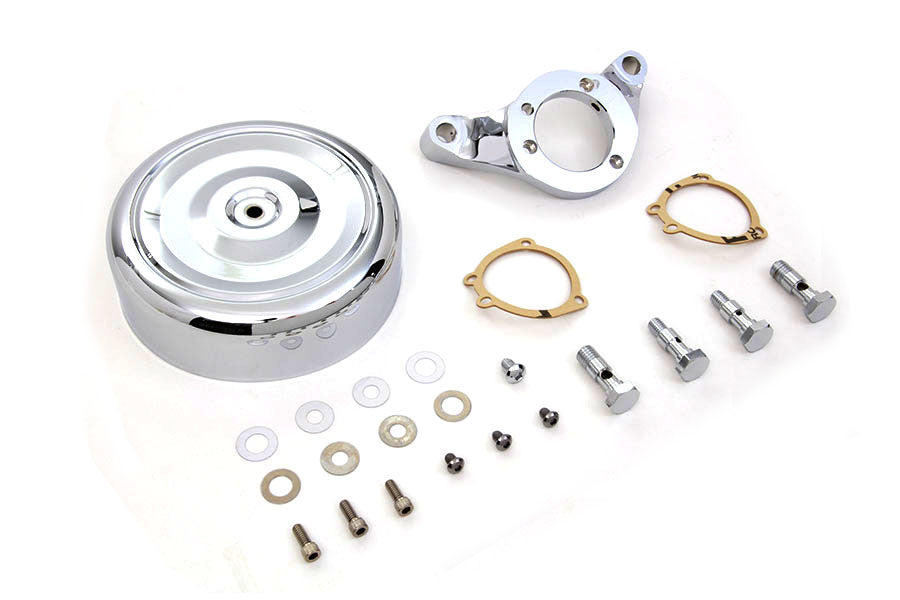 Chrome Wyatt Gatling Air Cleaner Assembly