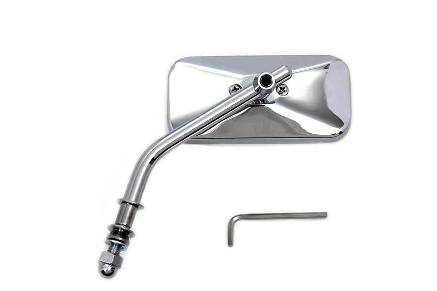 Chrome Rectangle Mirror