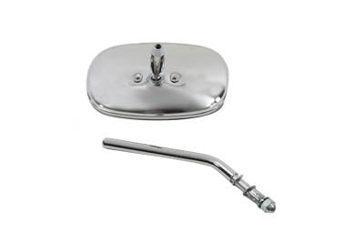 Chrome Rectangular Mirror