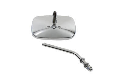Chrome Replica Swivel Mirror with Short Stem