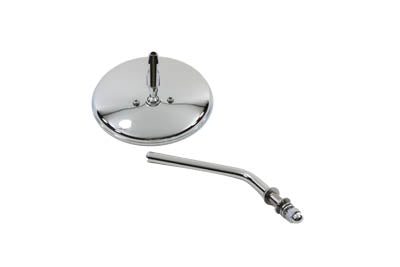 4-1/4 Round Chrome Mirror