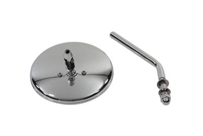 4-1/4 Round Chrome Mirror