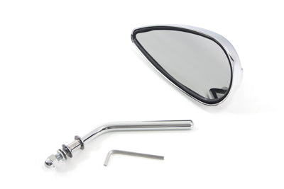Tear Drop Mirror Chrome