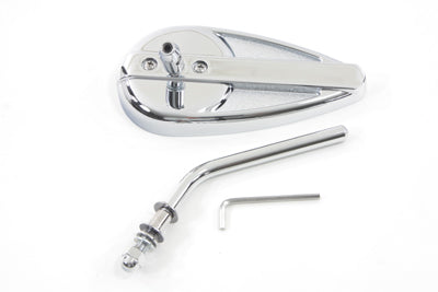 Tear Drop Mirror Chrome