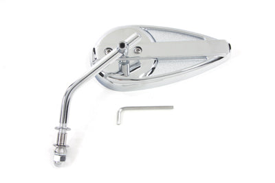 Tear Drop Mirror Chrome